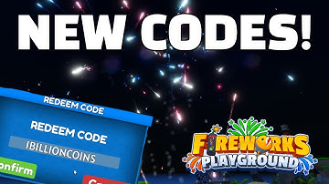 ALL NEW WORKING CODES FOR FIREWORKS PLAYGROUND! (Roblox)
