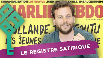 Comment reconnaître un registre satirique ?