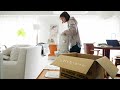 一人暮らし | 家にこもって気ままに過ごす冬の日常〜🏠❄️ストーブとりんご蒸しパン🍎