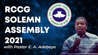 RCCG SOLEMN ASSEMBLY 2021 - DAY 3 EVENING