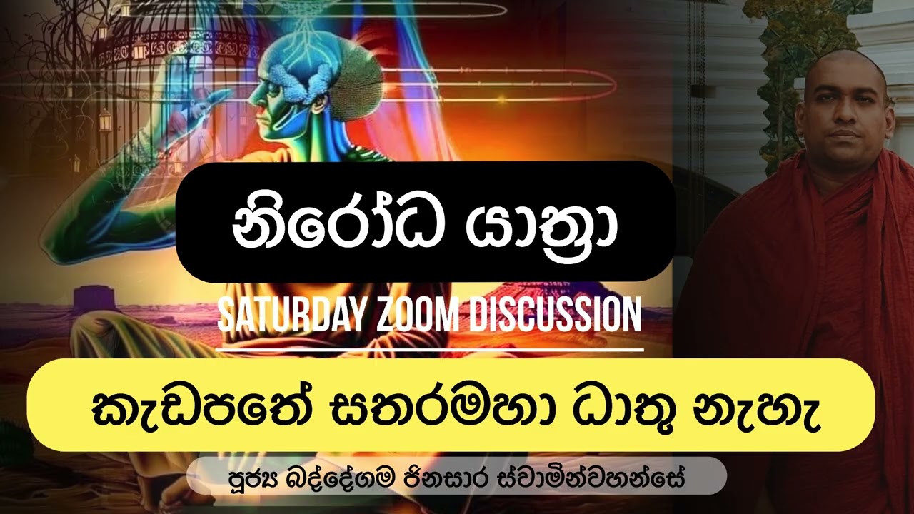 කැඩපතෙන් පේන රූපයේ සතරමහා ධාතු නැහැ .බද්දේගම ජිනසාර හිමි.