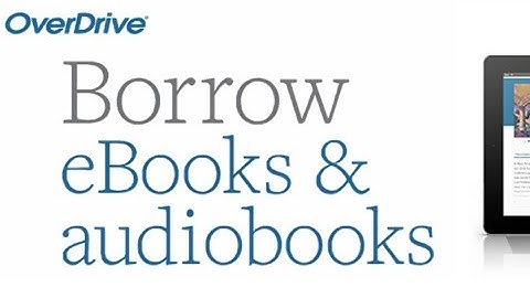 How to sign up for Overdrive