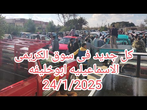 سوق الكريمى يرحب بكم الإسماعيلية ابوخليفه اسعار السيارات 24 1 2025