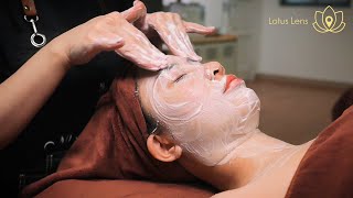 Asmr Sleep | So careful facial massage with dancing hands at Nha Nang spa