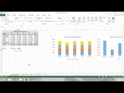 How to Insert Data From Multiple Excel Spreadsheets to One Excel Spreads... : Microsoft Office Tips