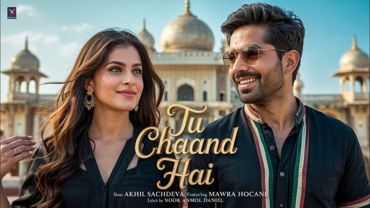 Official video music -Tu chaand hai// Akhil Sachdeva// New best Hindi song-  2025