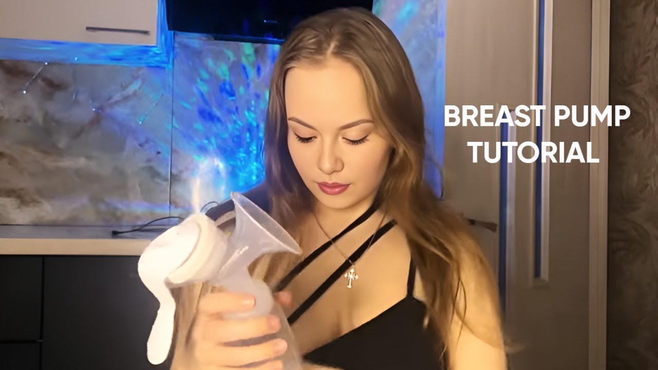 [4K] Manual Breast Pump Tutorial for Beginners | Breastfeeding Moms ...