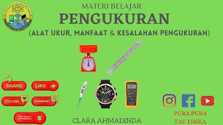 PENGUKURAN Kelas 10 Kurikulum Merdeka | Alat Ukur, Manfaat Alat Ukur dan Kesalahan Pengukuran
