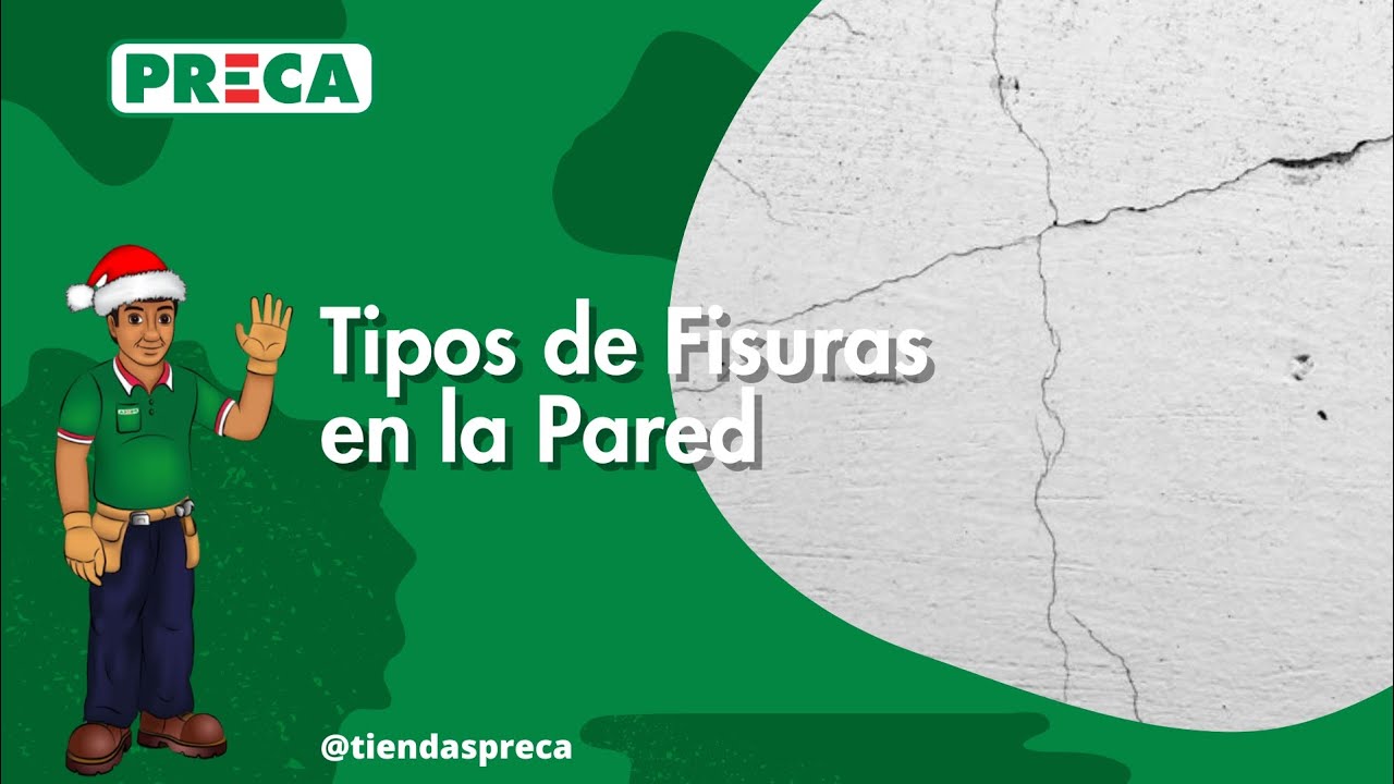 Tipos de Fisuras en la pared - YouTube