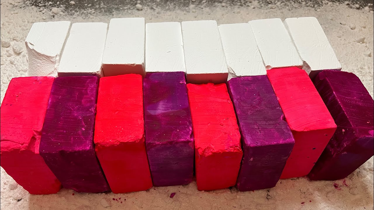 Pink Party | Dyed Hot Pink & Magenta | Oddly Satisfying | ASMR 