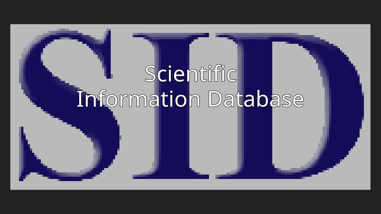 Scientific Information Database YouTube Scientific information database youtube