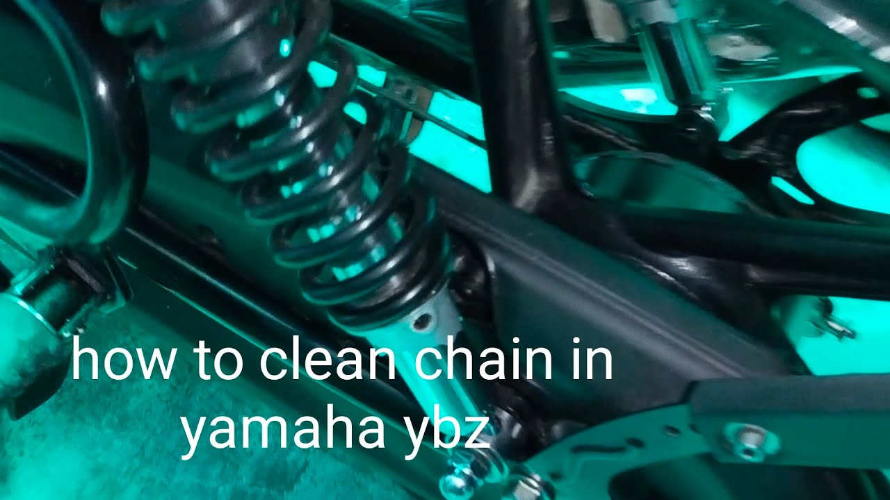 How to clean yamaha ybz YouTube