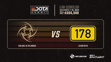 NINJAS IN PYJAMAS vs JFSHFH 178 | SUMMIT 11 MINOR | GROUP STAGE | GROUP A
