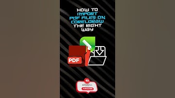 How to Import PDF Files in CorelDRAW the Right Way | Fix Errors & Preserve Design!