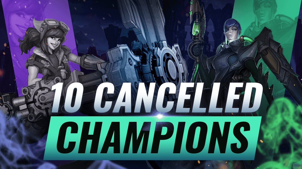 10 CANCELLED Champions You NEVER KNEW Existed - League of Legends