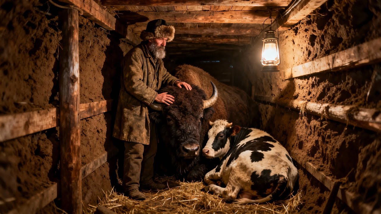 Neighbors Laughed When He Dug a Tunnel to His Barn — Until It Saved His Herd in -60°F