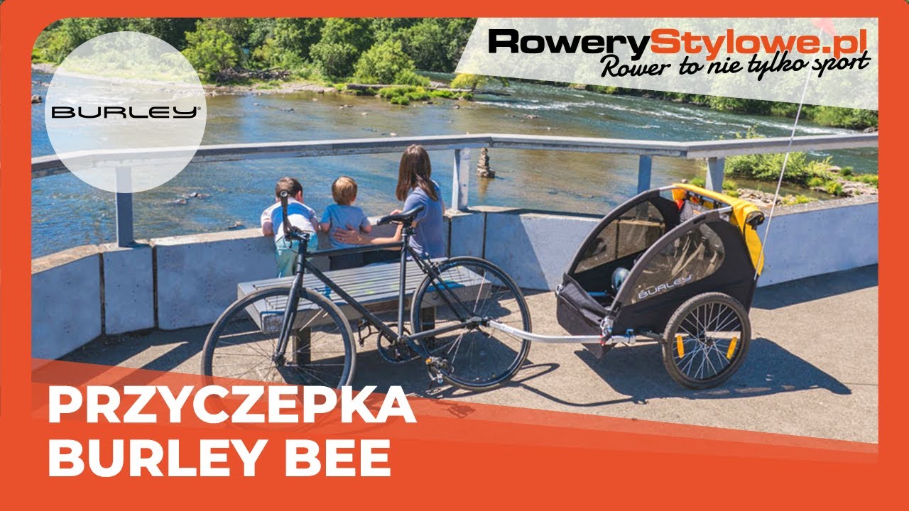 Przyczepka rowerowa dla dzieci Burley Bee - prezentacja i montaż