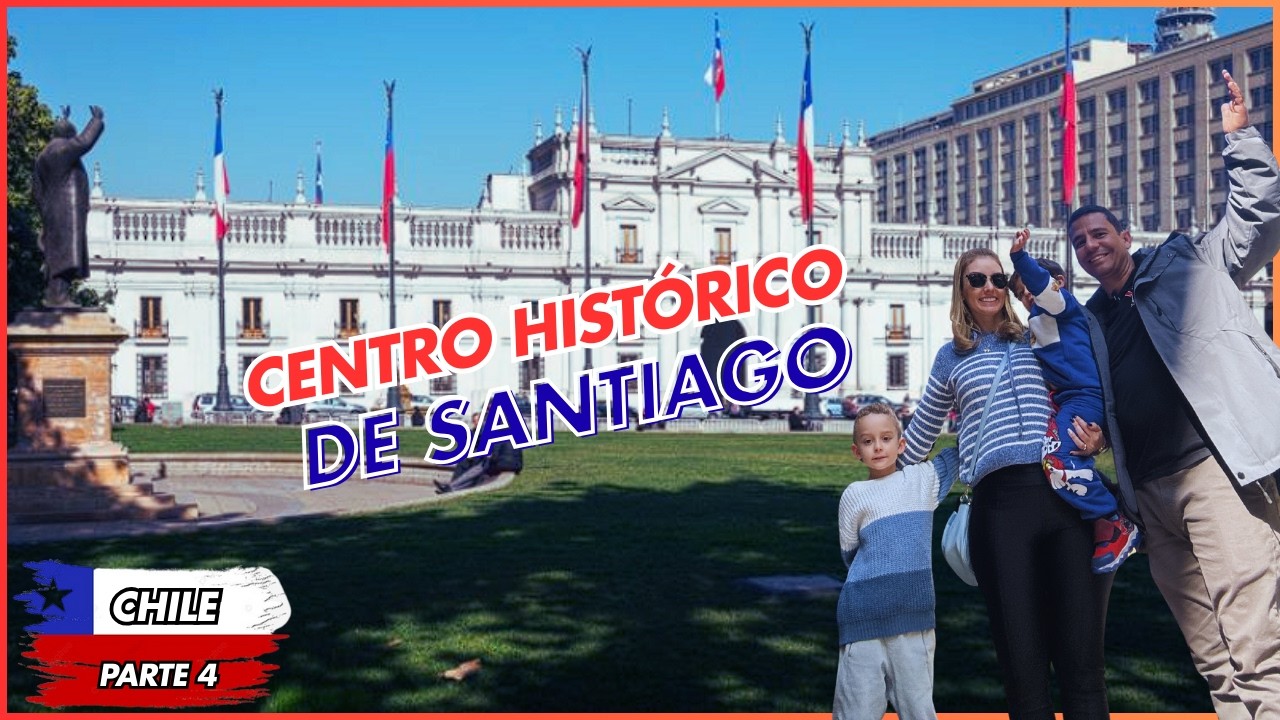 Centro Histórico de Santiago/Chile: Troca de Guarda, Rua Colorida e Mais!