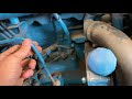 How to remove and install the injection pump on a Ford 4610 and similar 10 series
