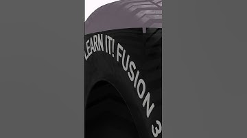 Fusion 360 - Contest Winner - Parametric Tire Series #fusion360 #tires #contest