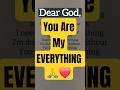 Dear God #prayerandpurpose #inspirational #motivational #inspiration #prayer #gospel