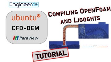 Installation Of OpenFoam and Liggghts with the CFD-DEM coupling