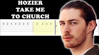 Hozier - Take Me To Church (Easy Guitar Tabs Tutorial) Resimi