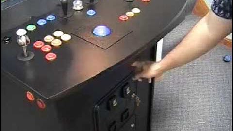 Slikstik MAME Arcade cabinet installation