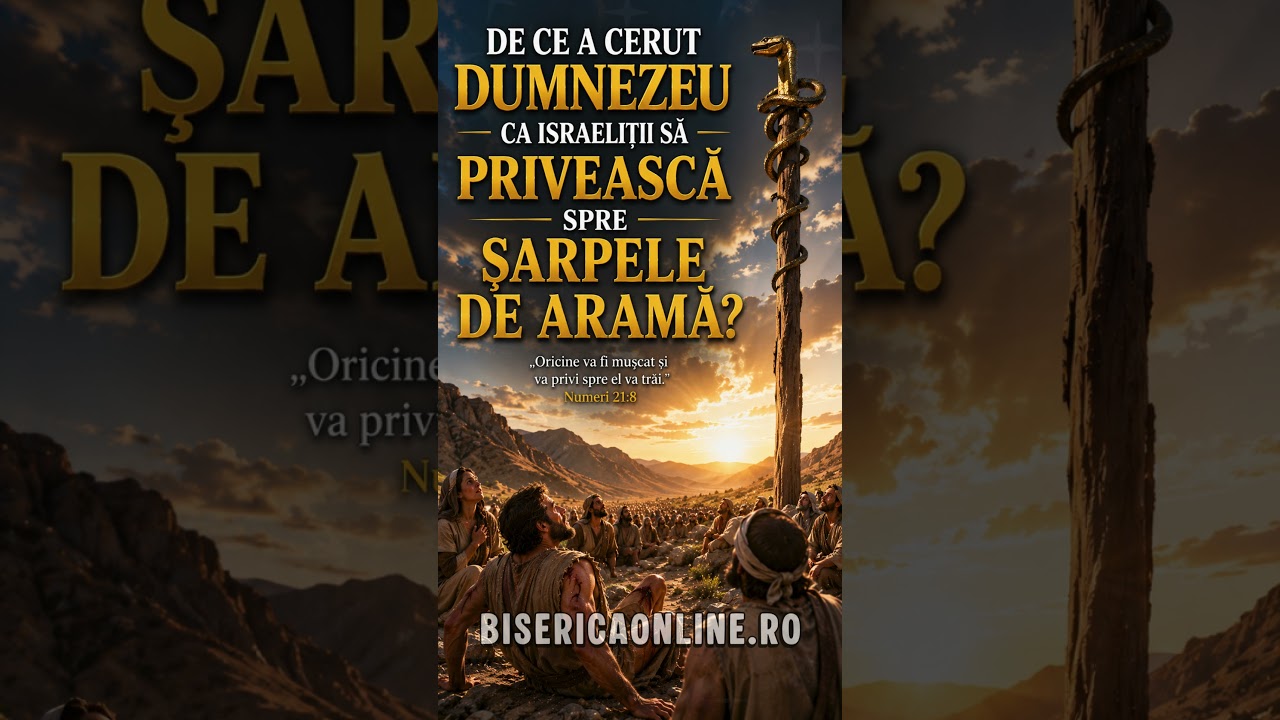 De ce a cerut Dumnezeu ca israeliții să privească spre șarpele de aramă?  Întrebări biblice