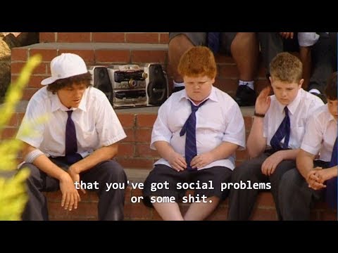 Jonah talks to a year 7 ranga - Summer Heights High