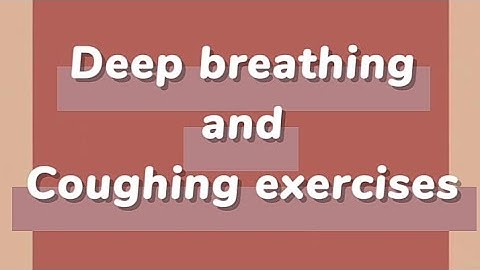 Deep breathing and Coughing exercises| Return Demonstration| Student Nurse