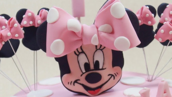 OUT OF THIS WORLD Minnie Mouse Face Cake Topper - How To Make Minnie Mouse For a Cake - YouTube out-of-this-world-minnie-mouse-face-cake-topper-how-to-make-minnie-mouse-for-a-cake-youtube