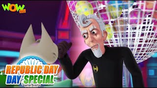 republic day special 01 vir ek superhero cartoon for kids vir the robot boy wowkidz