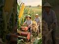 Grandparents Harvest Giant Corn 🌽❤️ | Village Life at Its Sweetest