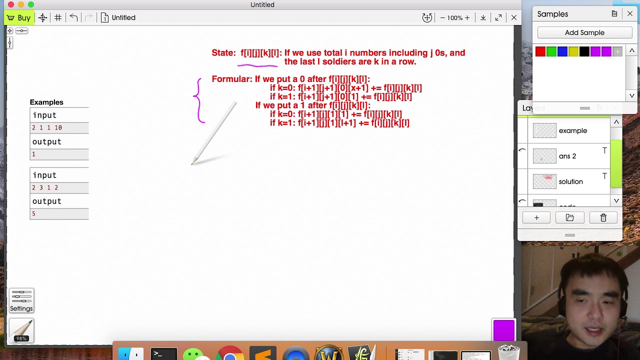 Codeforces Beta Round 89 D - Rating 1800 - Dynamic Programming - YouTube