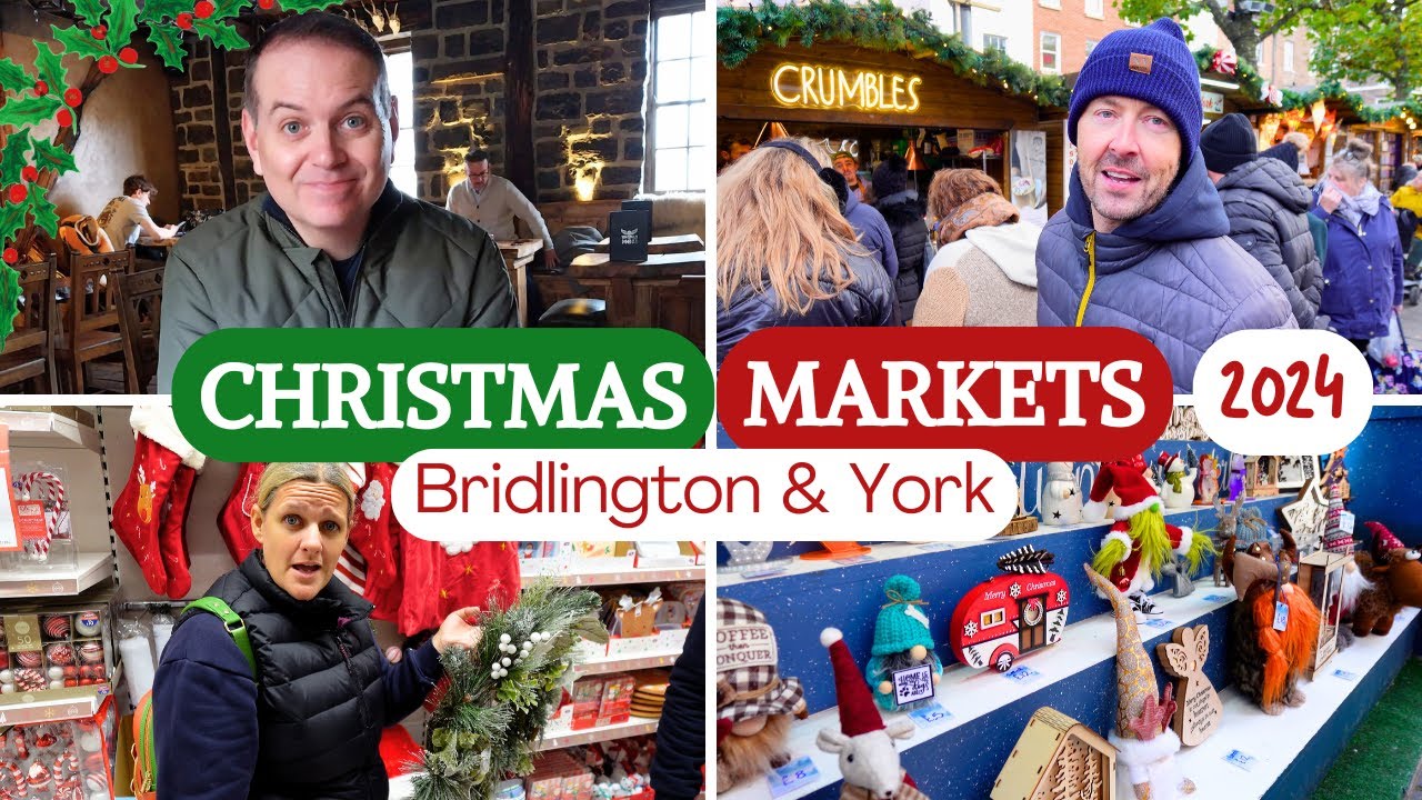 Christmas Markets York & Bridlington | Vlogmas 2024