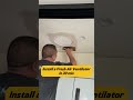 Install a Brand-New Ventilation System in Under 30 Min #freshairsystem #freshairventilator