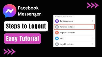How To Log Out Of Facebook Messenger App ! (2023)
