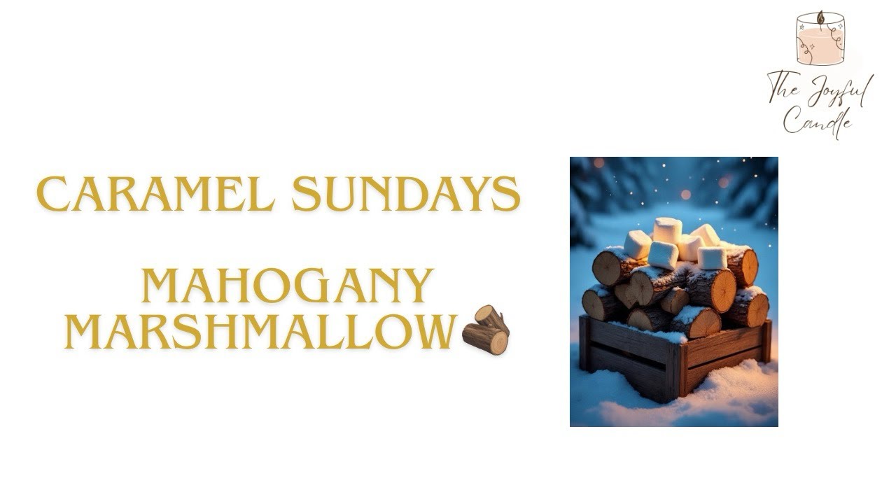Обзор свечи Caramel Sundays: Mahogany Marshmallow 🪵✨