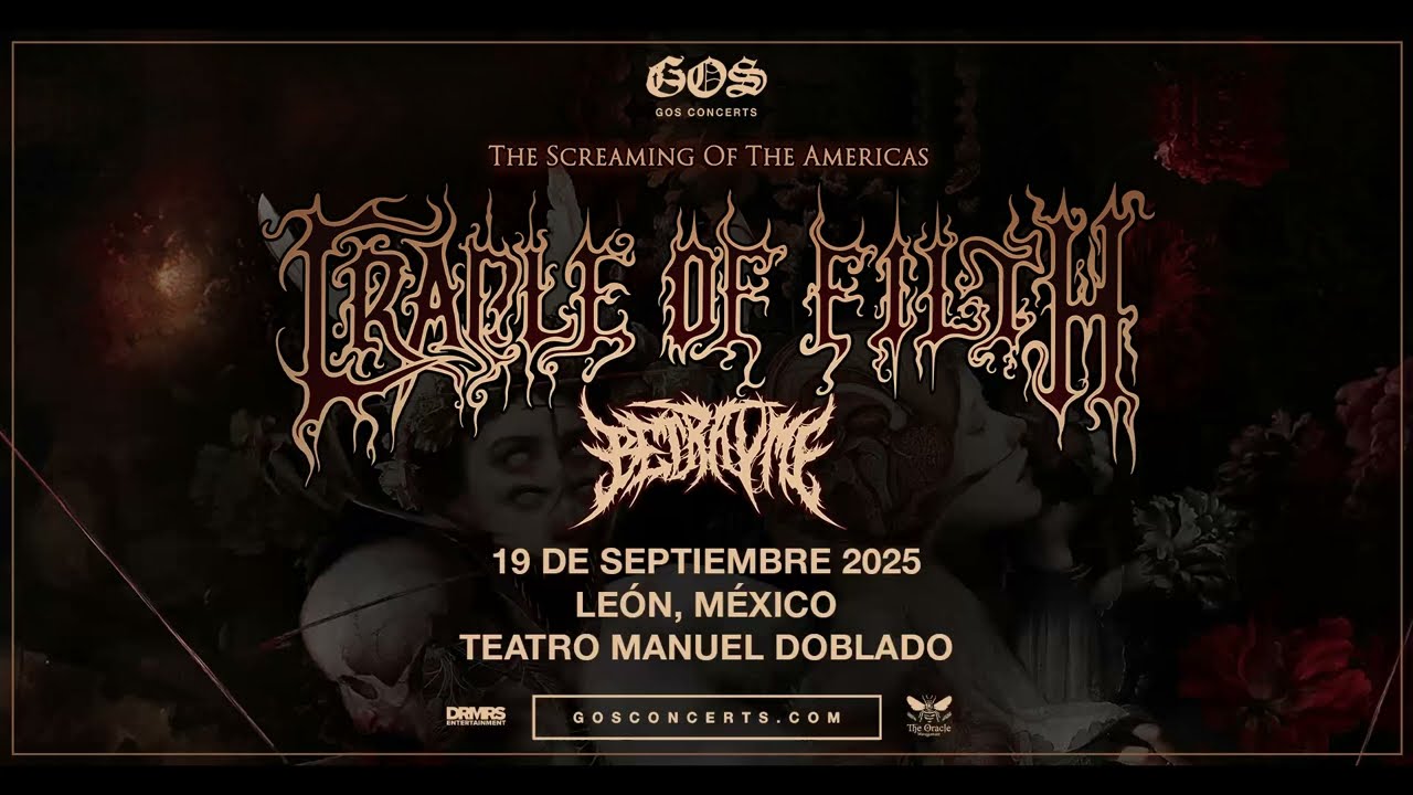 Cradle of Filth - Live León - Teatro Manuel Doblado 19/09/2025