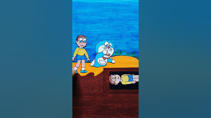 Nobita Death Emotional 😢 || Dorimon || Cartoon || #art #drowing #cartoon