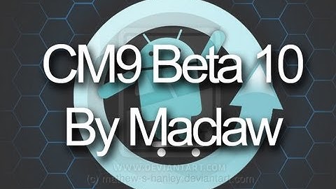 CyanogenMod 9 Beta 10 on Samsung Galaxy Ace