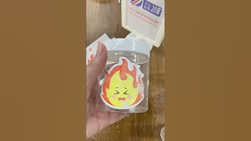 Wow,a stickers that changes with temperature ，how to get ?#perfume # custom labels #label stickers