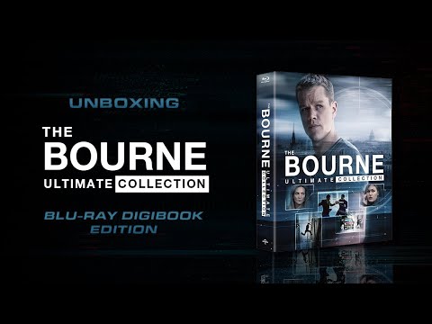 Unboxing The Bourne Ultimate Collection Digibook Blu Ray Edition