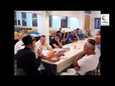 הרב אליהו גודלבסקי | אידיש - שבת שובה - סעודת מלווה מלכה