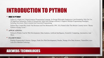 2 Learning Python & Django  In 1hr - Learning Python Basics