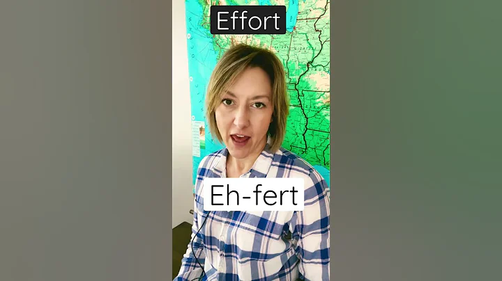 How to Pronounce EFFORT - #SHORTS Quick English Pronunciation Mini Lesson