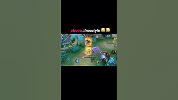 Chou freestyle 😂🧐#choou #mlbb #chou #shorts