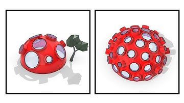 Rhino Grasshopper (Circle Packing Dome)