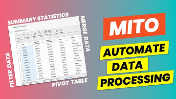 How to automate data processing in Python with Mito